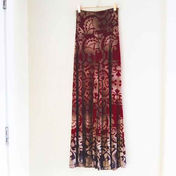 ZOOZIELA Pants - ZOOZIELA USA Boho High Rise Flared Palazzo Pants